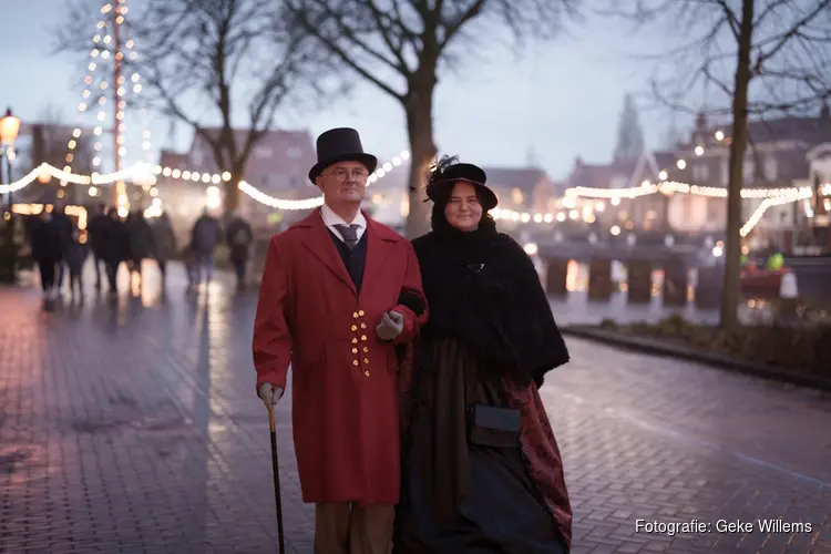 "Dickens vertelt" bij het Lemster Dickens Festijn 2026