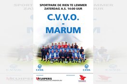 Gewijzigde aanvangstijd CVVO - Marum