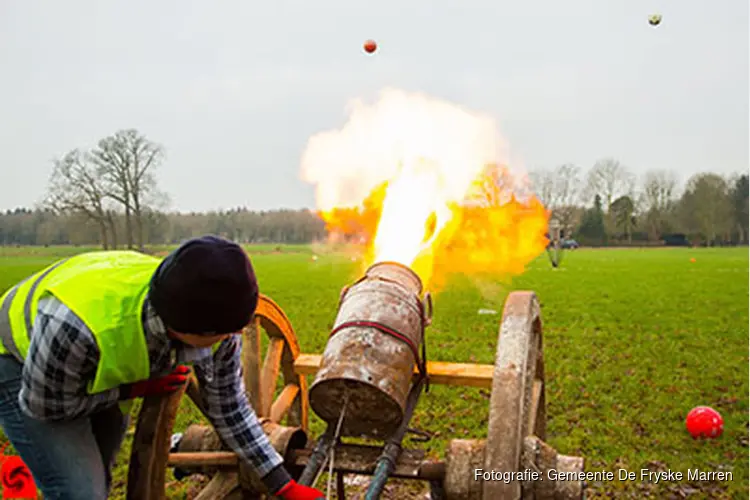 Carbidschieten op aangewezen locaties
