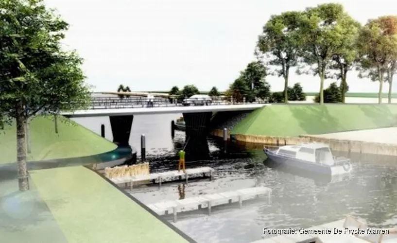 Brug over de Tjonger wordt vernieuwd