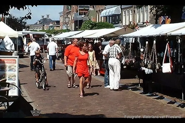Duitse zomermarkt in Lemmer
