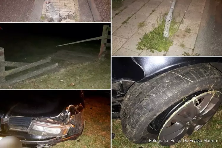 Drankrijder zorgt voor ravage op Zeedijk