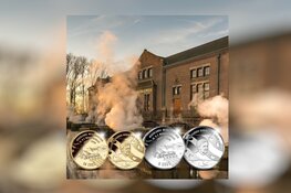Herdenkingsmunt ter ere van 100 jaar Woudagemaal onthuld