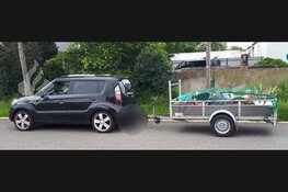 Zestien keer proces-verbaal bij controle aanhangwagens