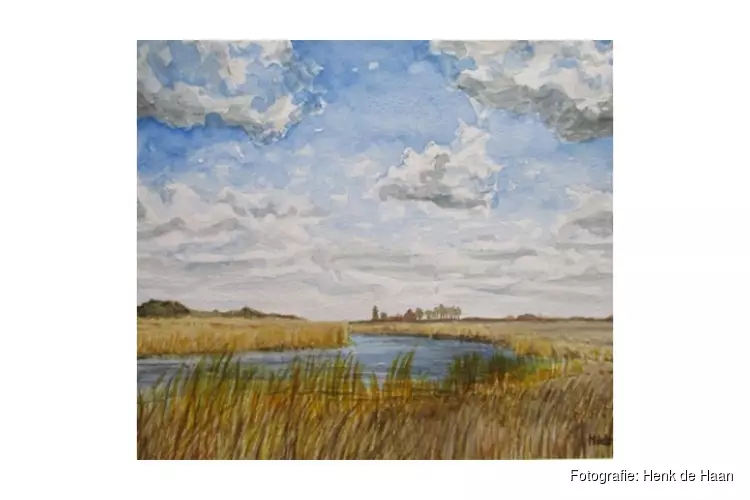 "Lemster Licht"; een expositie van landschappen door Henk de Haan vanaf 4 sept. in Bibliotheek Lemmer