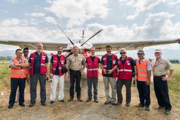 MAF-piloten leveren voedseldroppingen in Mozambique na mega-overstroming