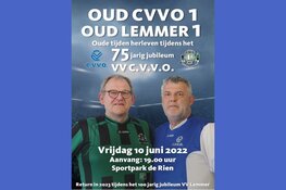 Jubileumwedstrijd bij CVVO Lemmer blijft de gemoederen bezig houden