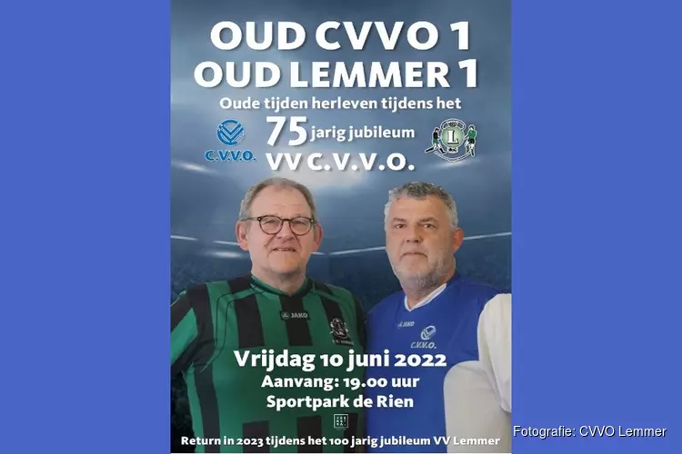 Jubileumwedstrijd bij CVVO Lemmer blijft de gemoederen bezig houden