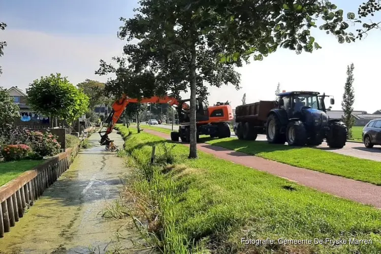 Wateronderhoud vijvers en watergangen vanaf 4 september