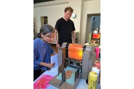 Workshop creatief drukken met stencilmachines