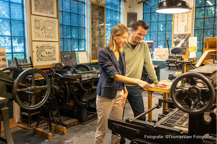 Cursus 'Drukken op klassieke drukpers'