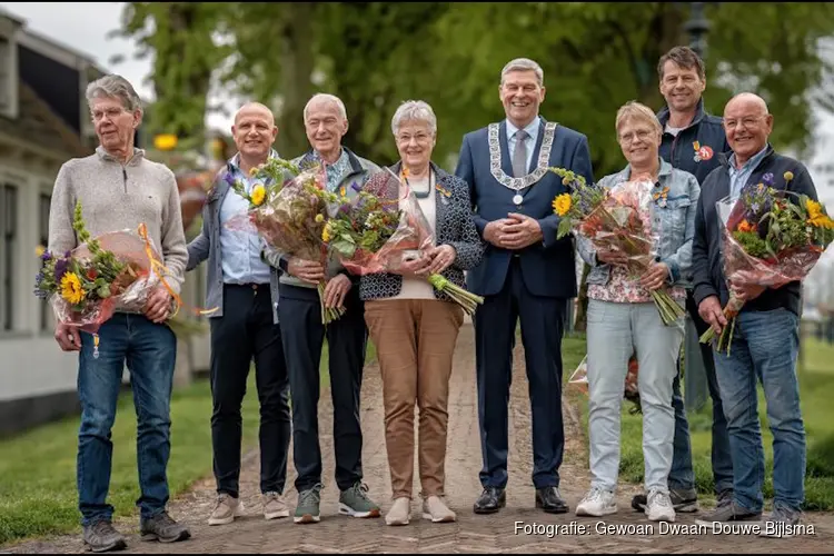 Lintjesregen 2025: zeven inwoners Lid in de Orde van Oranje-Nassau